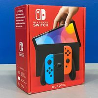 Nintendo Switch OLED (Neon Blue/Red) - SELADA - 3 ANOS DE GARANTIA