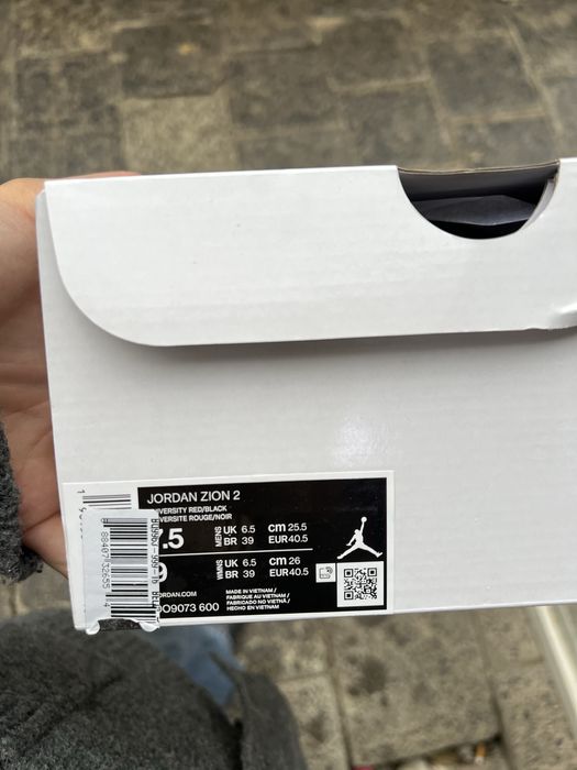 Air Jordan zion 2 чоловічі кросівки баскетбольні джордан нові оригінал