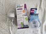 Butelki Philips Avent i kubek Lovi