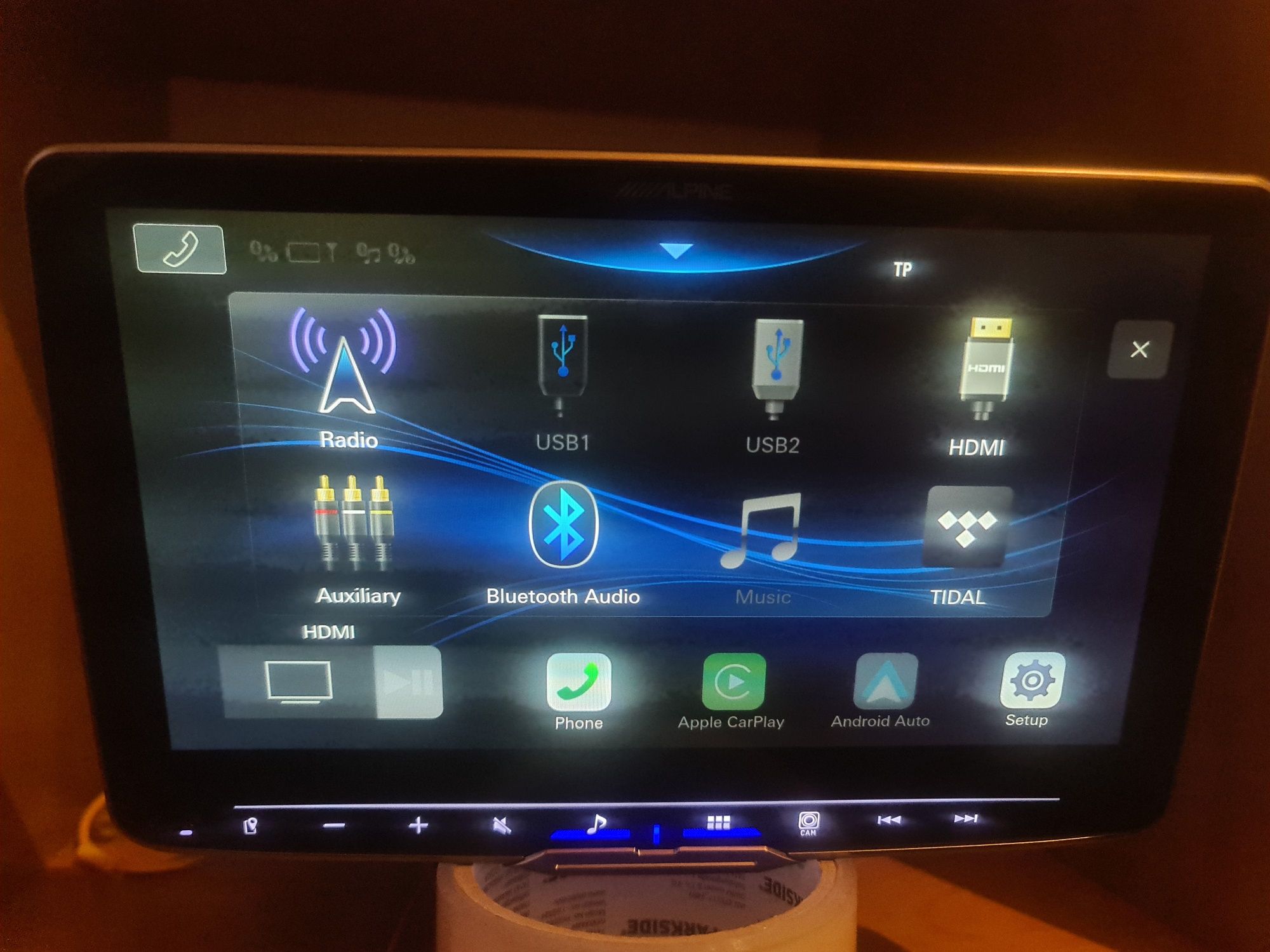 Radio ALPINE ilx f905D Nowe najwyższy model Bluetooth CarPlay Android