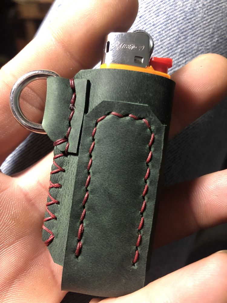 EDC чохол для запальнички шкіра