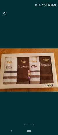 Nowe ręczniki prezent ślubny Ola i Szymon