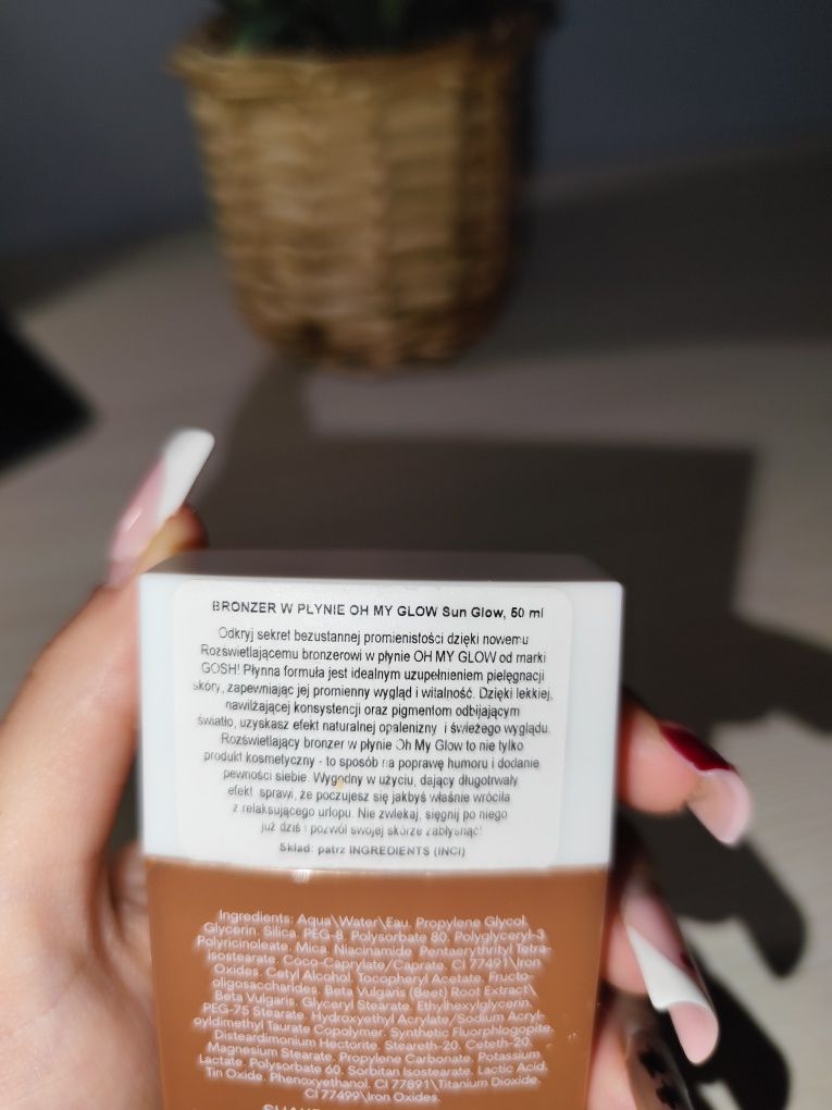 GOSH bronzer w płynie do twarzy 001 50 ml