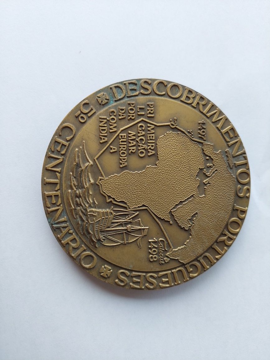 Medalha/Medalhão de Vasco da Gama