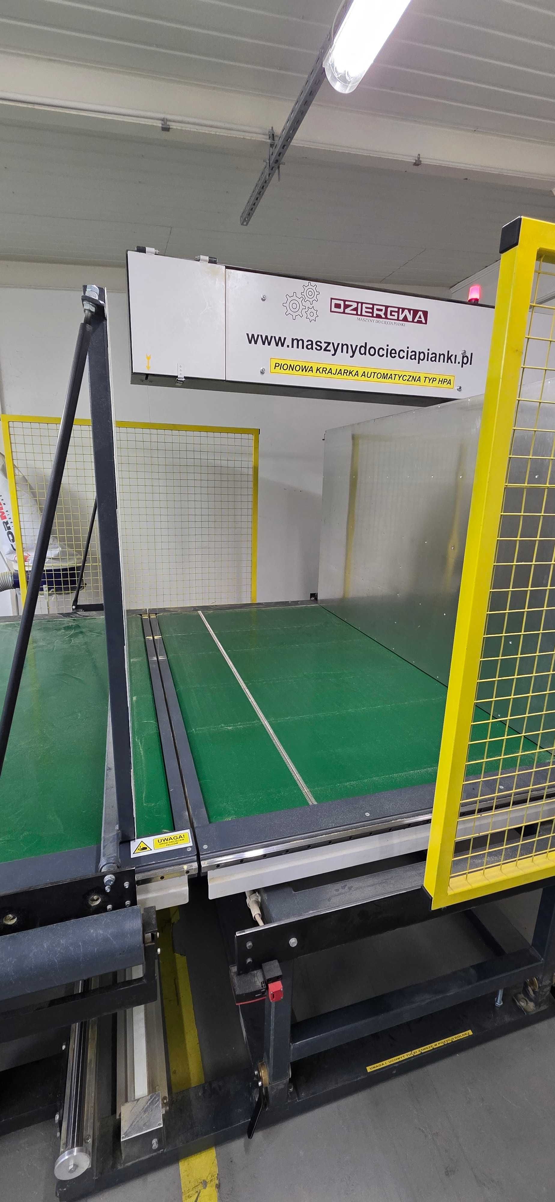 Krajarka Automatyczna Hybrydowa CNC do pianki poliuretanowej