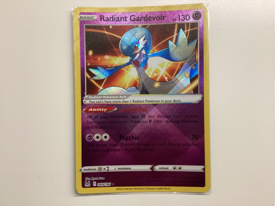 Gardevoir Radiant- Lost origin 69/196