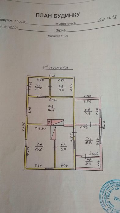 Продам ділянку з будинком