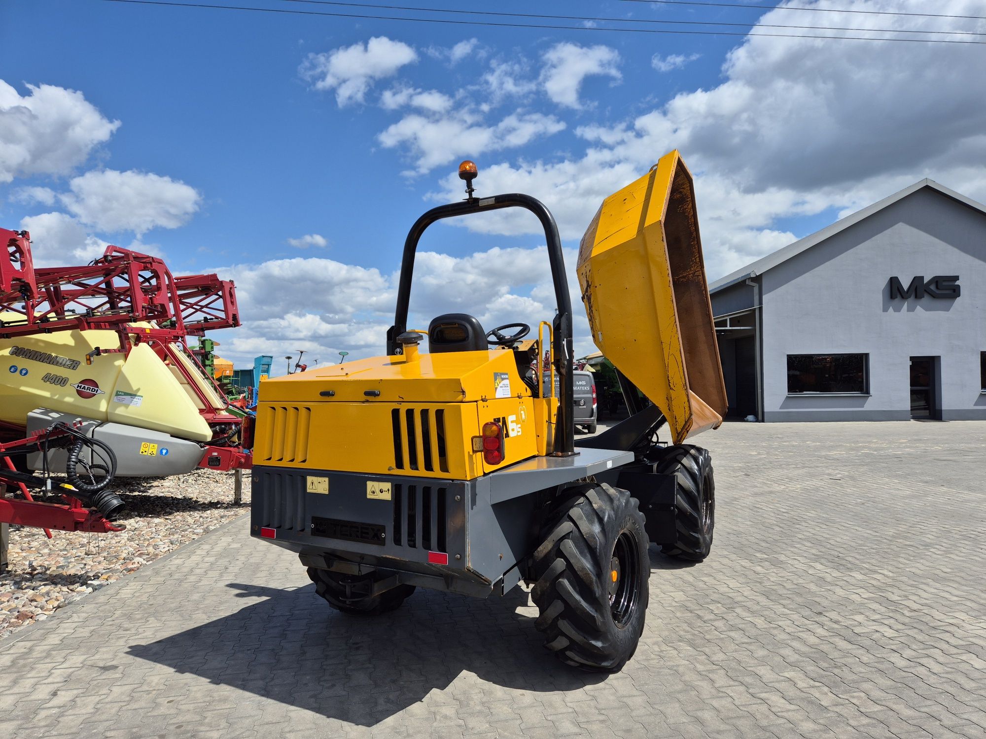 Wozidło obrotowe Terex 6 ton 2100hBenford Sprowadzone Transport