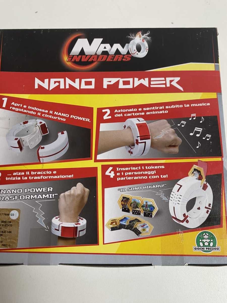 Interaktywna bransoletka Giochi Preziosi Nano Invaders z żetonem