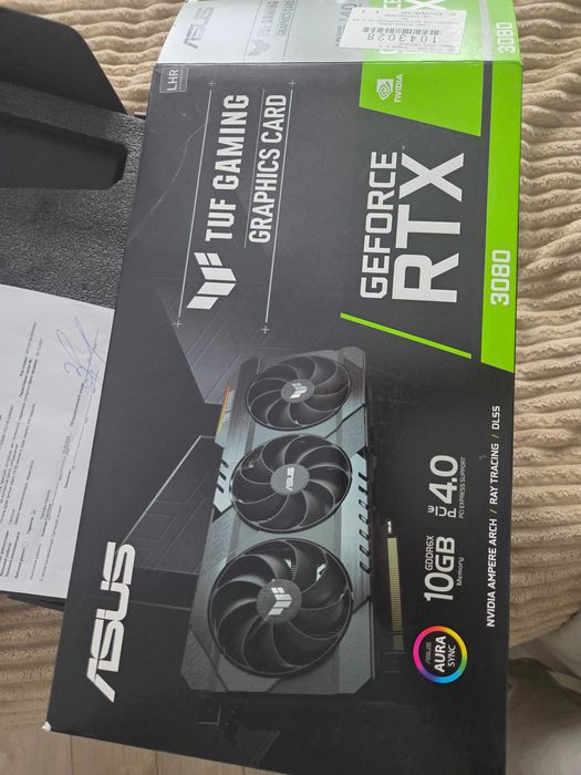 ASUS Nvidia GeForce RTX 3080 10Gb TUF Gaming OC V2 LHR