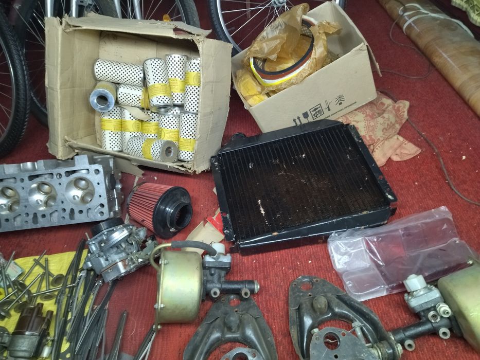 Радиатор НОВЫЙ медный СССР Цепь Шаровые Москвич Фонари АЗЛК Иж Карб