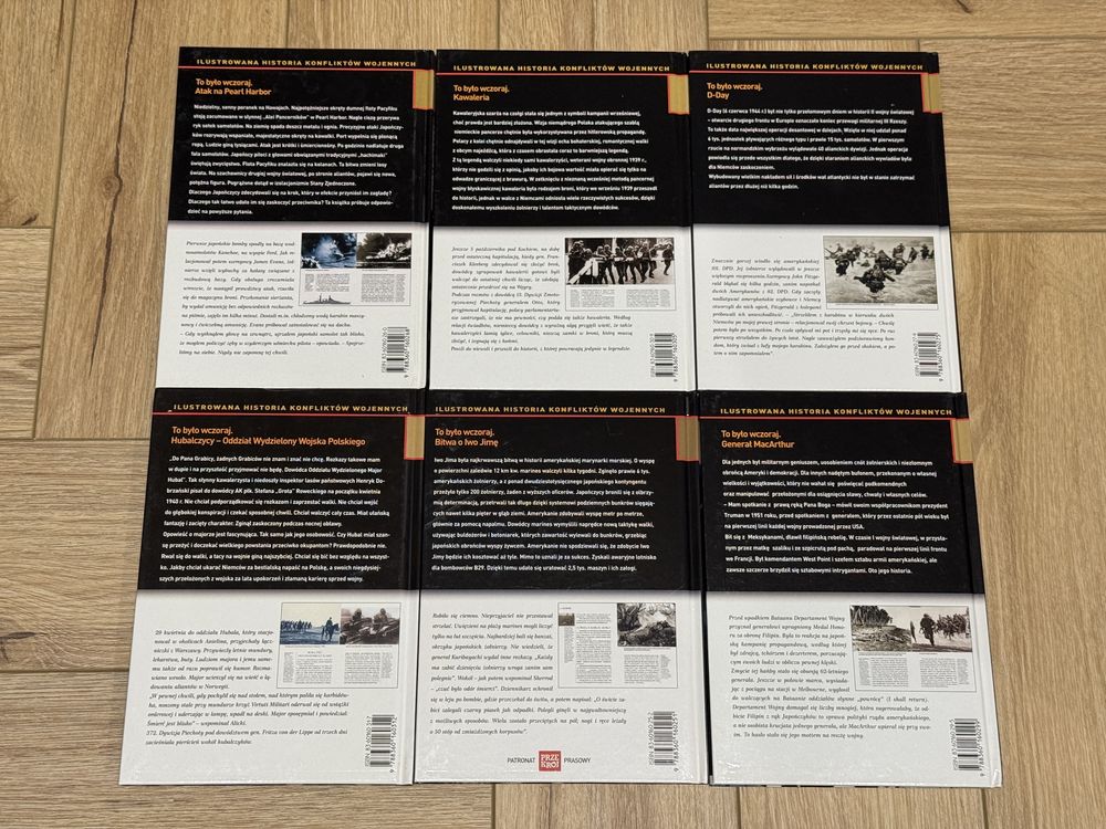 Książki i filmy II wojna światowa płyty Edipresse DVD zestaw książek