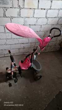 Dziecięcy rowerek różowy