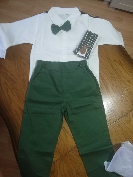 Elegancki nowy strój dla chłopca roz 110