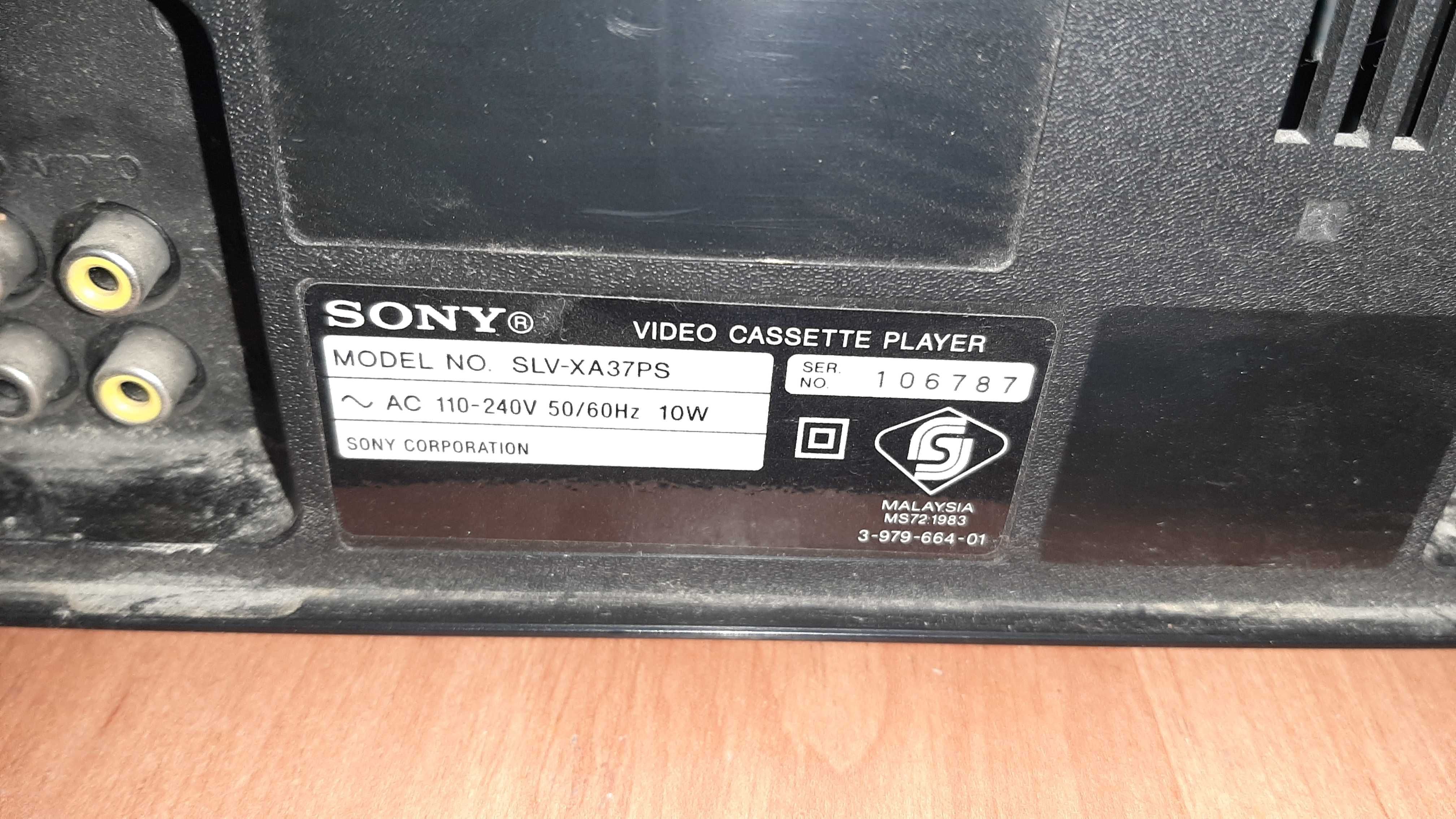 Видеомагнитофон SONY SLV-XA37PS б/у в хорошем состоянии