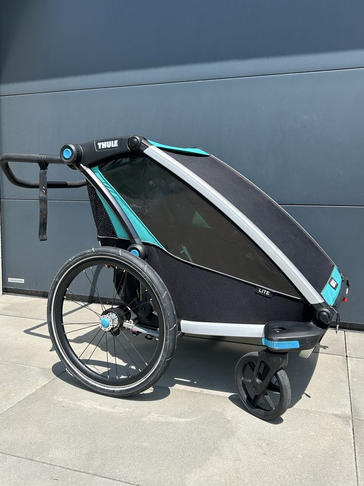 Przyczepka rowerowa wozek riksza Thule Lite 2