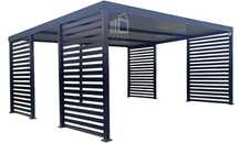 Carport Premium Wiata Samochodowa 5X5 Antracyt - Id942