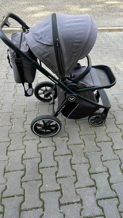 Muuvo Quick 3.0 gondola + spacerówka + dodatki