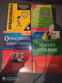 Komplet książek do języka polskiego
