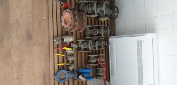 Valvulas industriais,sem uso