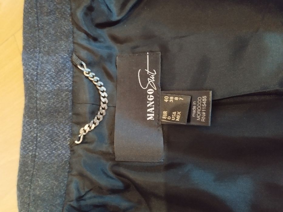 Mango marynarka wełna 38