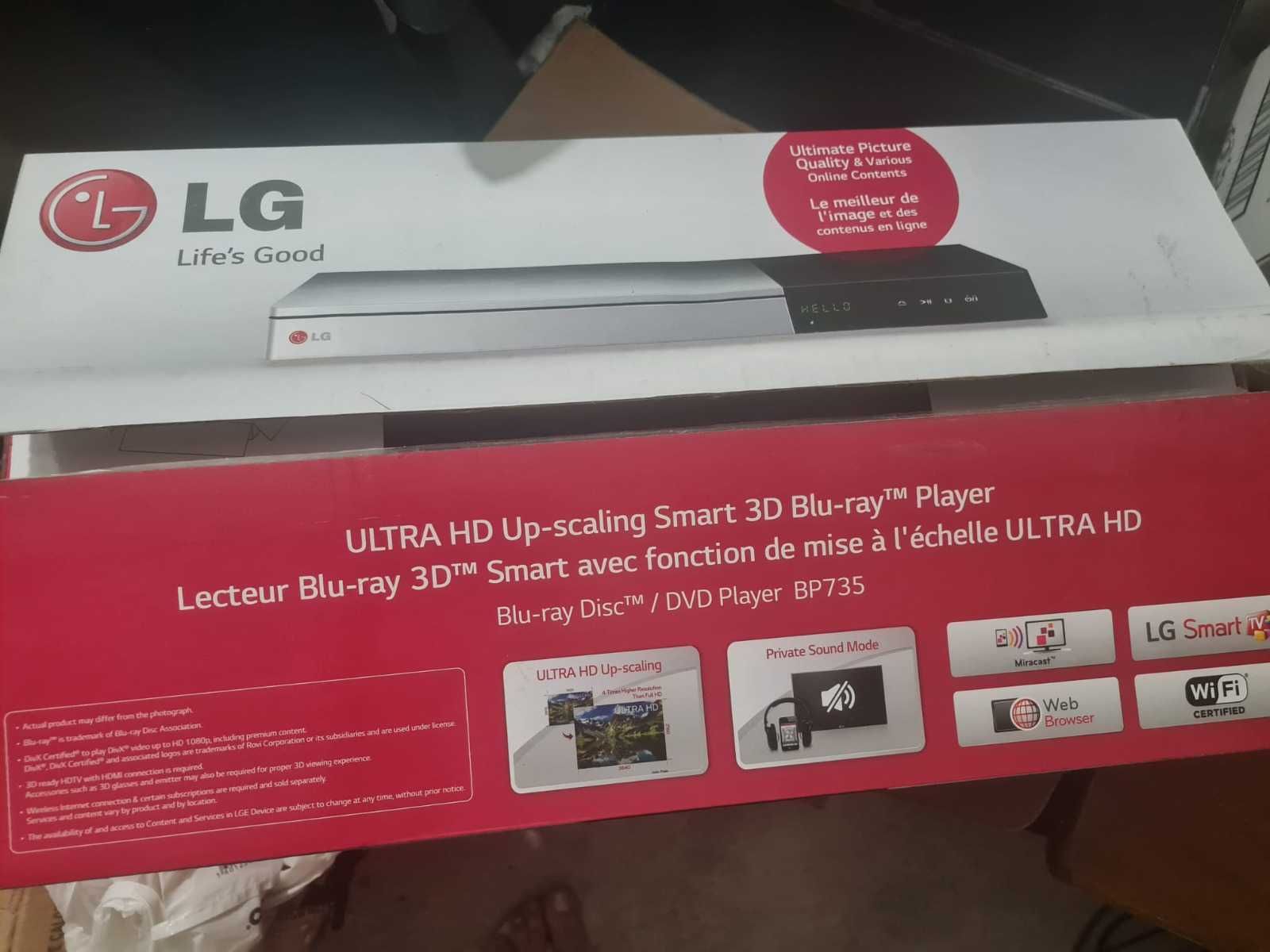 DVD player / BLU-RAY LG BP735