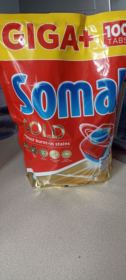 Somat Gold tabletki do zmywarki.