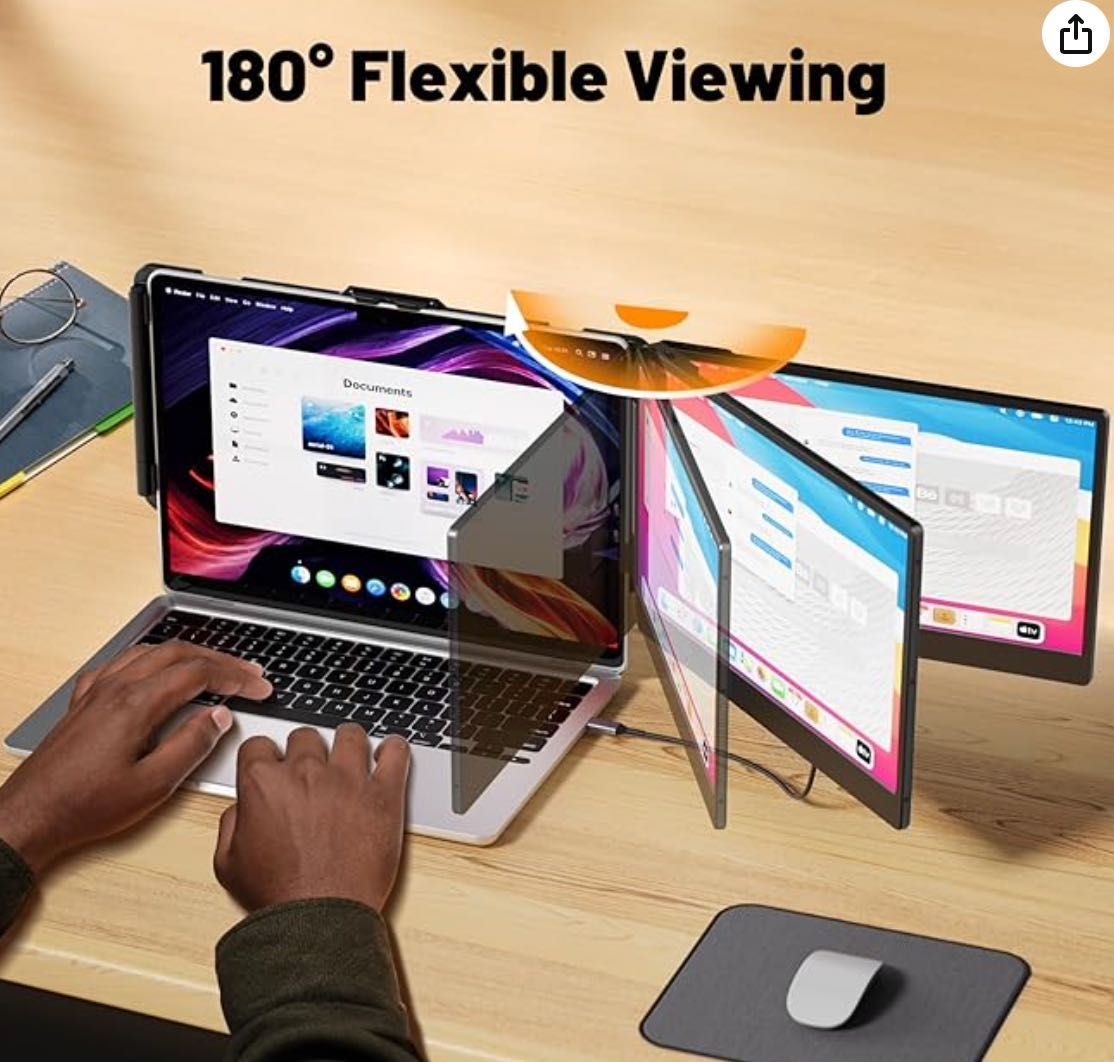 KEFEYA Monitor portátil extensor de ecrã de 14"