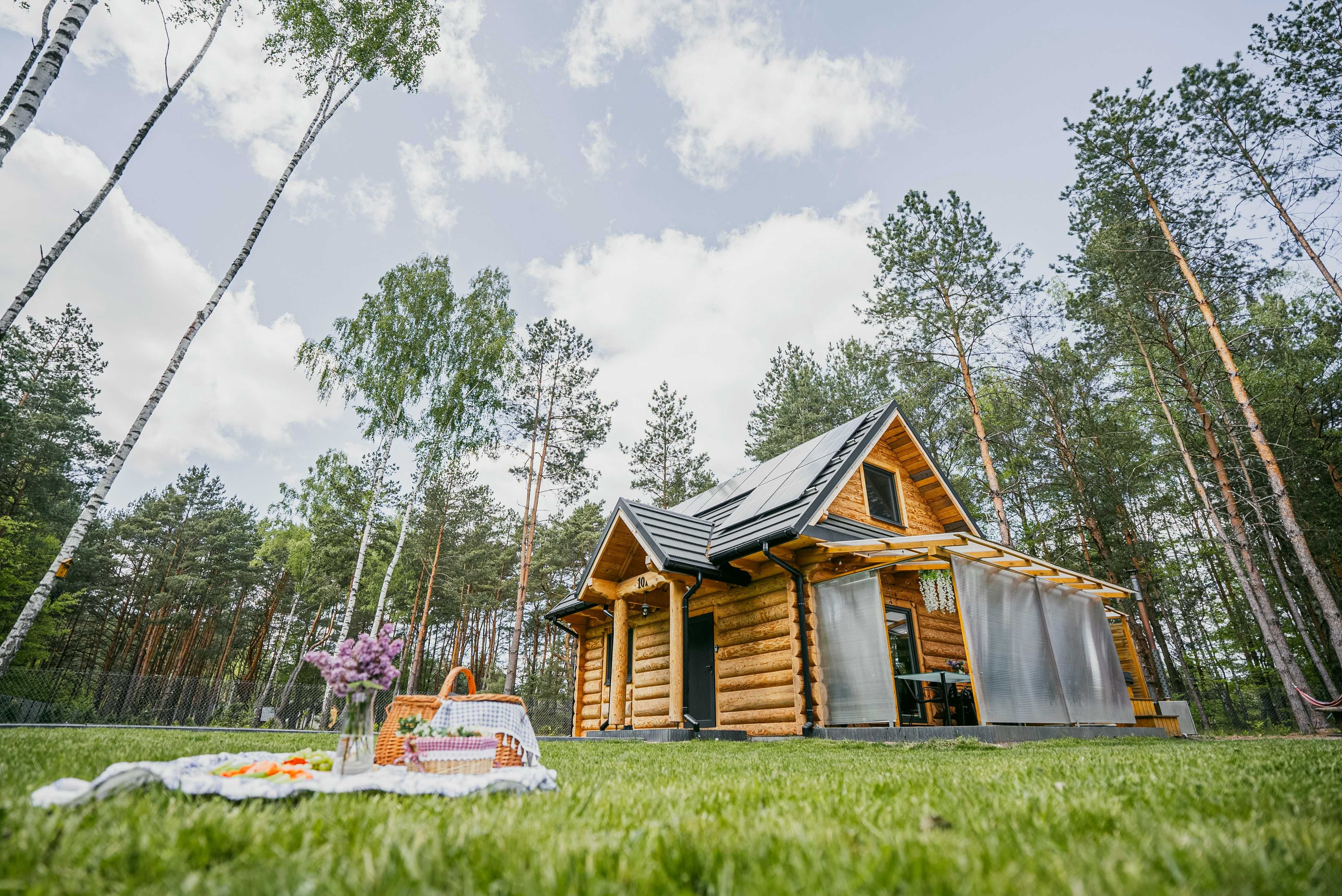Dom wypoczynkowy z balią „Zacisze brzozowe”
