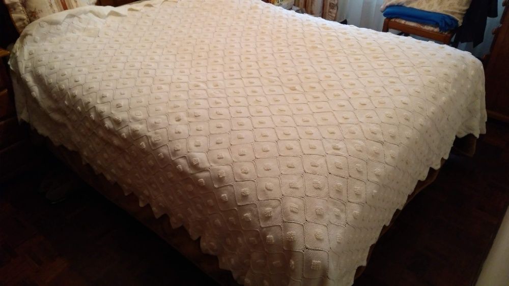 Colcha de cama em  linha de algodão