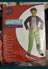 Nowy strój karnawałowy halloween  Frankenstein 11 -116 dziecięcy 4-6