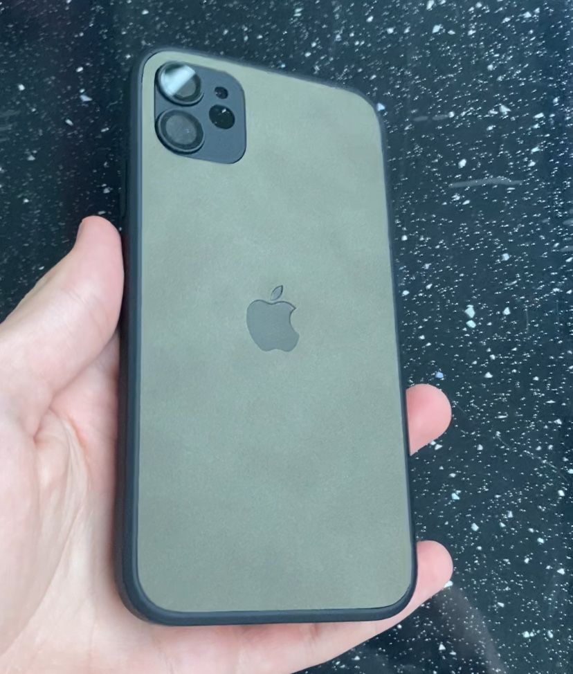 Чохол на iPhone 11 та інші, скляний чехол на Айфон про макс