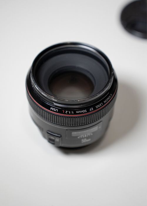 Обьектив Canon 50 mm, F/1.2 L USM