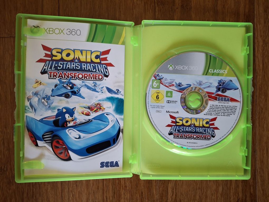 Sonic All Stars Racing Transformered Xbox 360