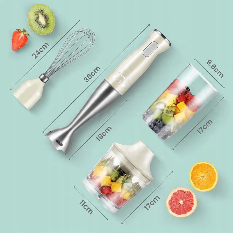 Blender ręczny Comfee CHB-m 550 W beżowy/brązowy