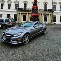 Auto do ślubu Cls AMG 520hp Mercedes również na inne okazje