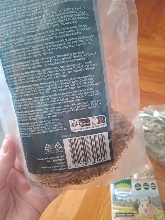 Jedzenie dla chomika