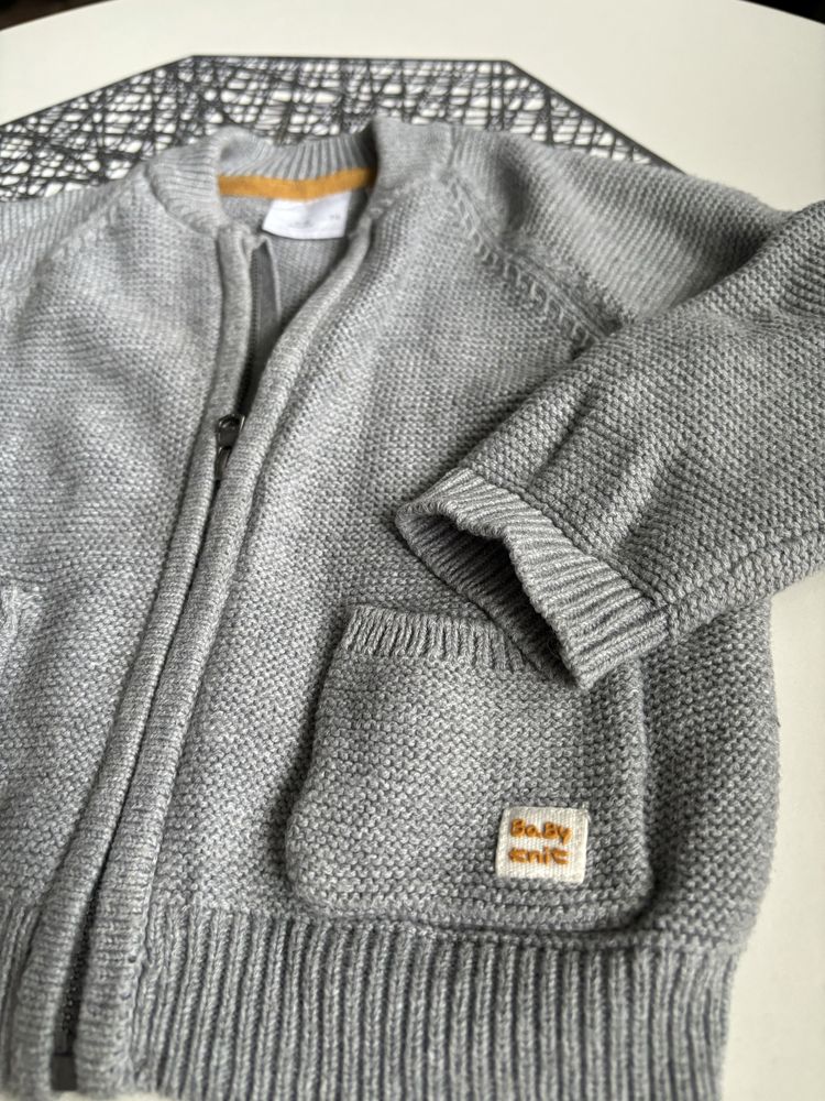 Sweterek rozpinany Zara r.74