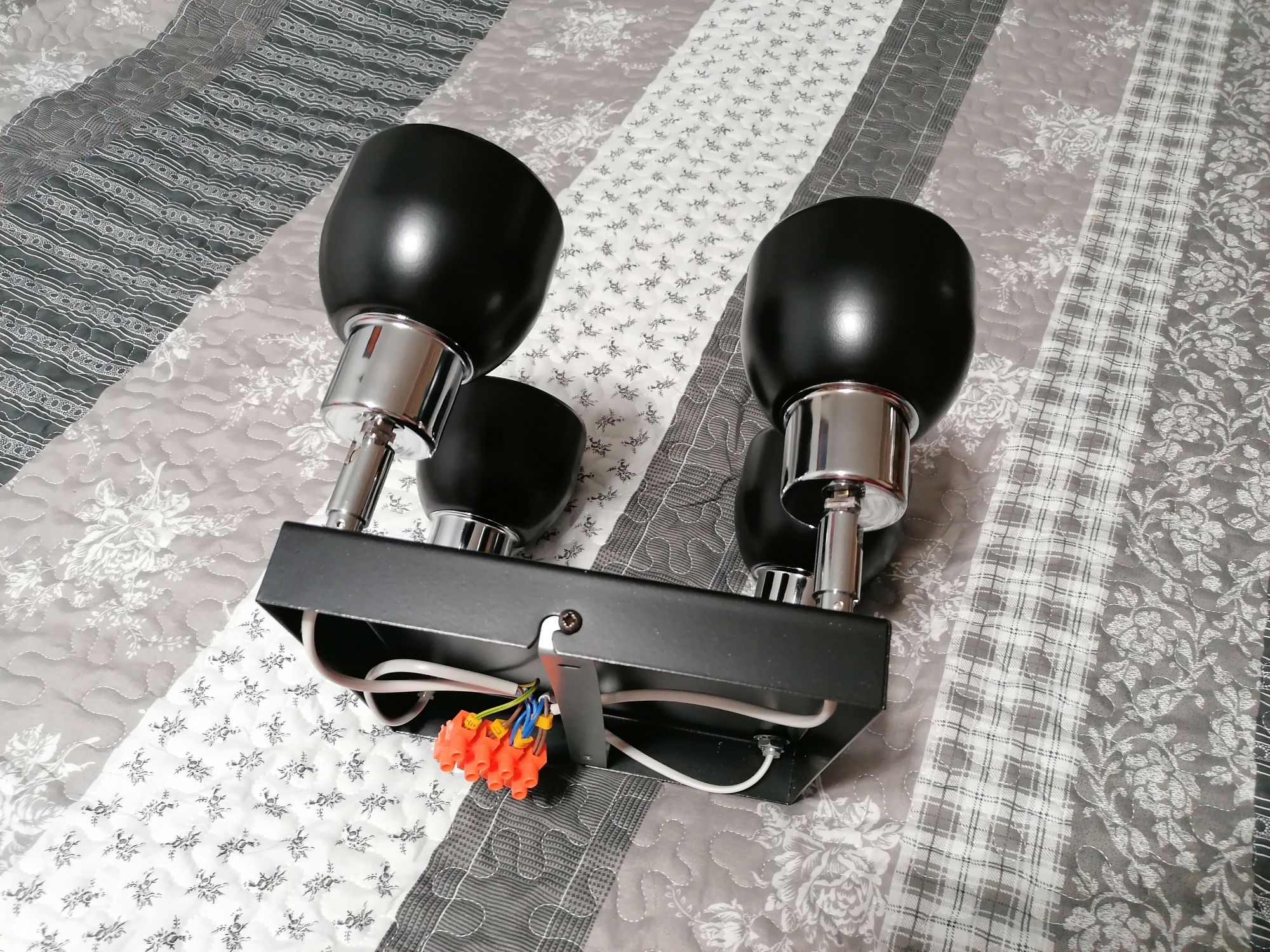 Lemir Feniks 02594 P4 CZA lampa sufitowa czarna NOWA