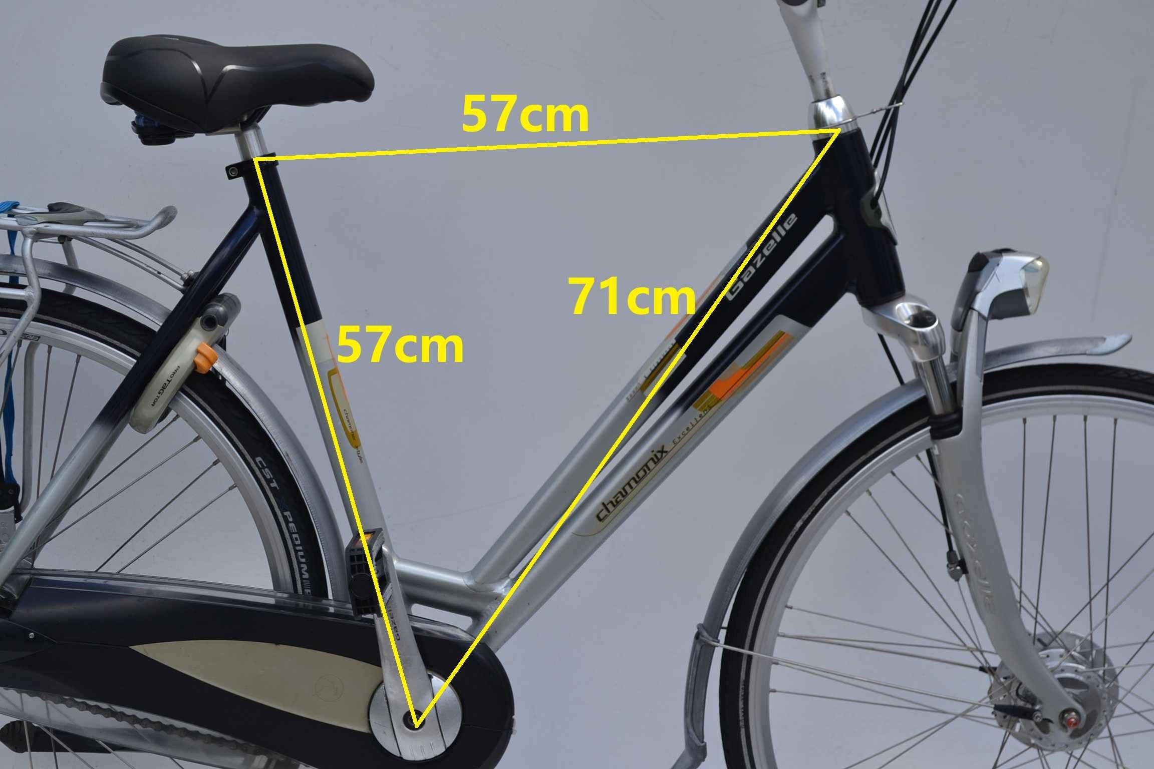 Gazelle Chamonix Excellent * holenderski rower miejski * koła 28 57cm