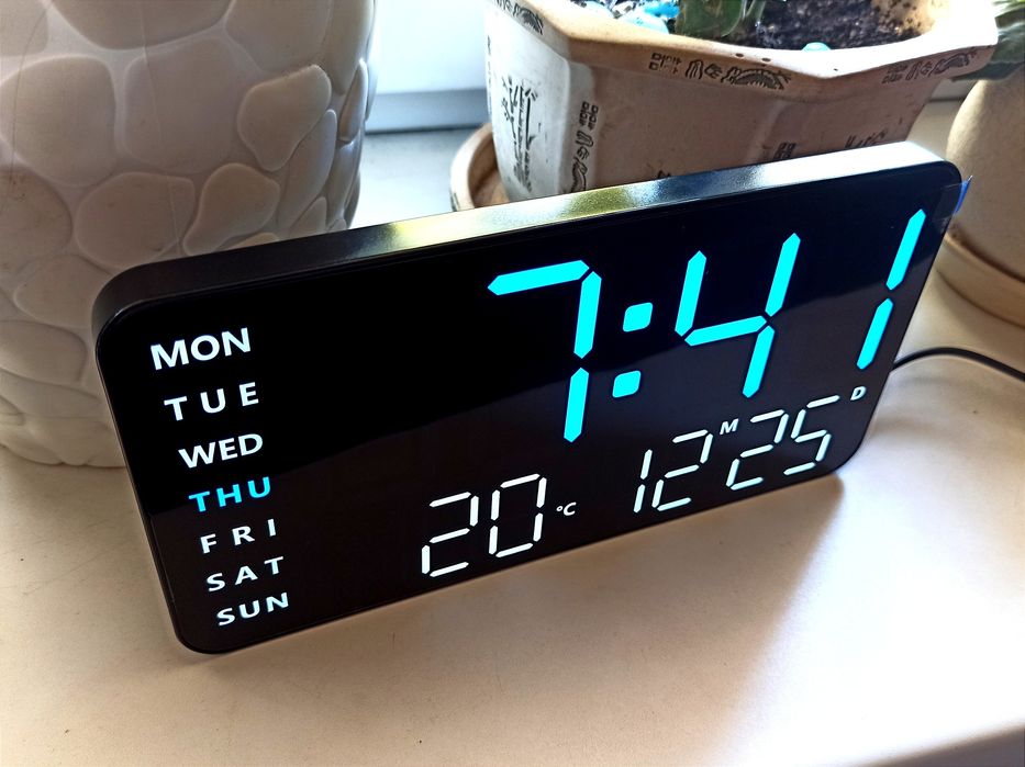 Годинник LED світлодіодний