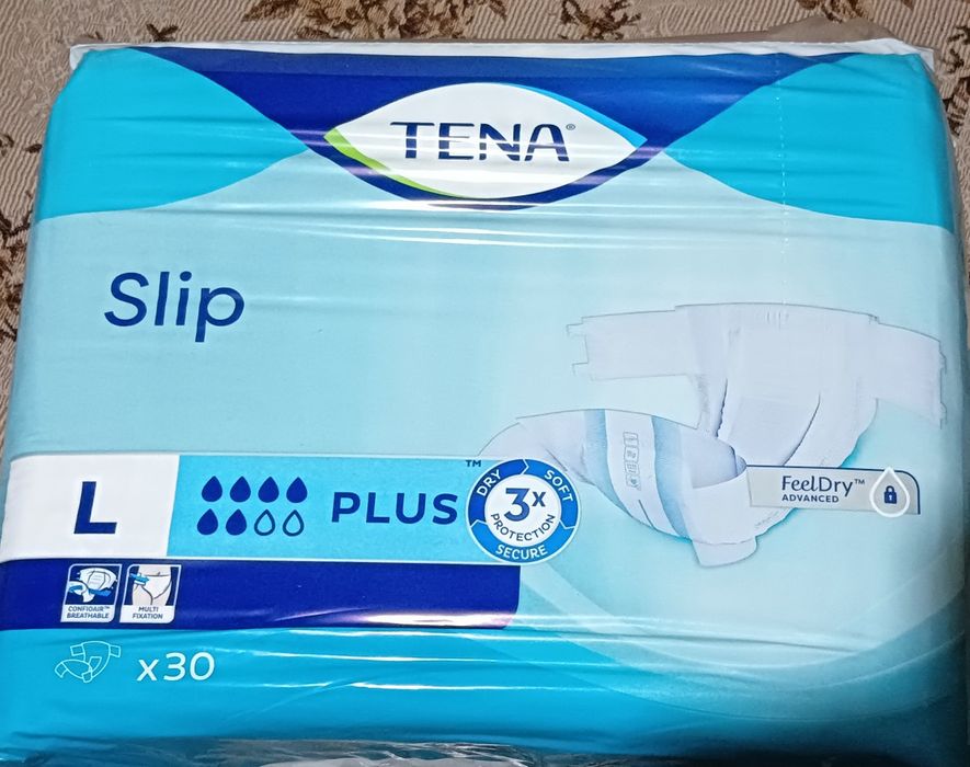 Підгузники для  дорослих TENA Slip Plus  розмір L
