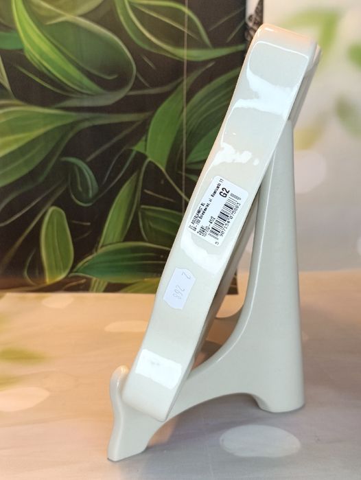 Zegar ceramiczny ścienny wiszący Bolesławiec ceramika Z.C. Bolesławiec