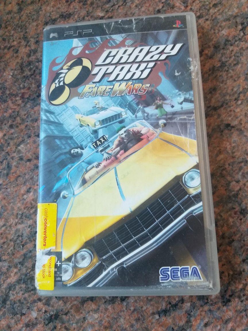 Gra Crazy Taxi Fare Wars PSP psp wyścigowa konsola play station