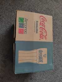 Star zestaw szklane w oryginalnym opakowaniu ARCOROC Coca Cola