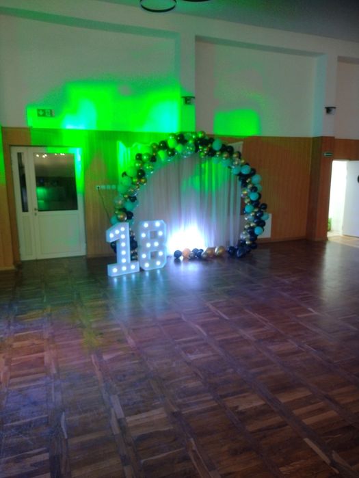 luk, kolo, stelaz pod dekoracje ślubne balonowe