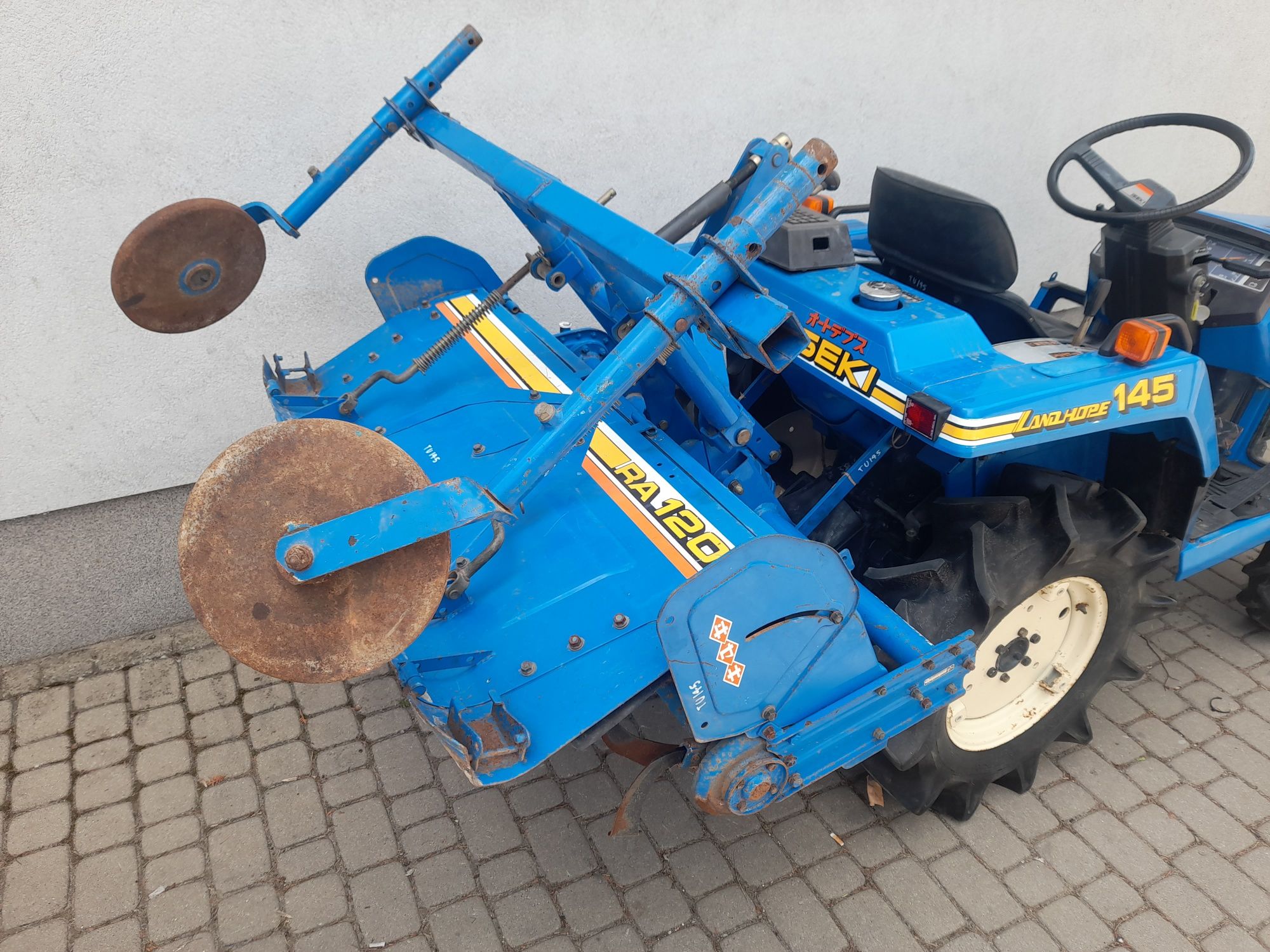 Traktorek iseki glebogryzarka kubota kosiarka Yanmar