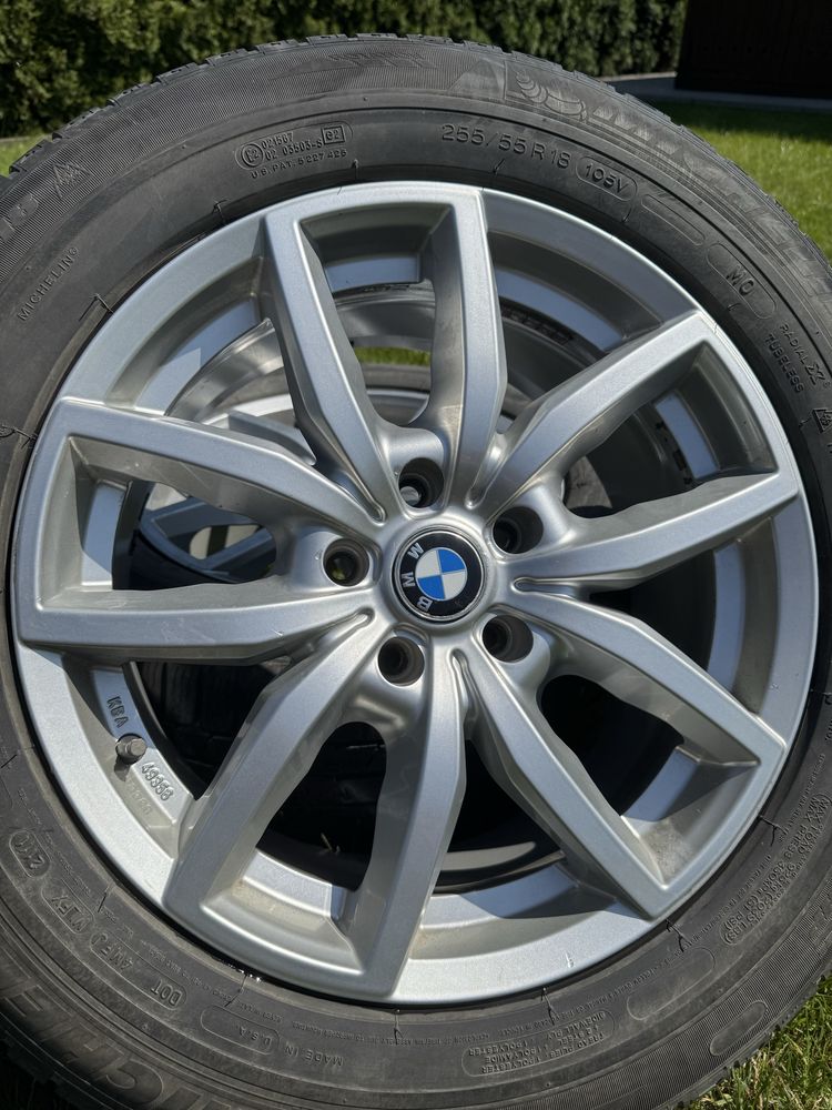 Felgi aluminiowe 18” 5x120 + opony zimowe 255/55