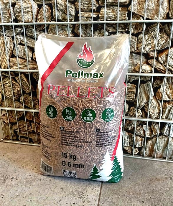 Pellmax Pellegreeno Pelet 18,5 MJ/kg pellet od 2 palet dostawa GRATIS