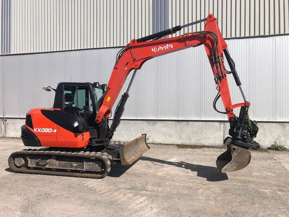Kubota KX080-4 ROTATOR  szczypce,rotator Steelwrist
